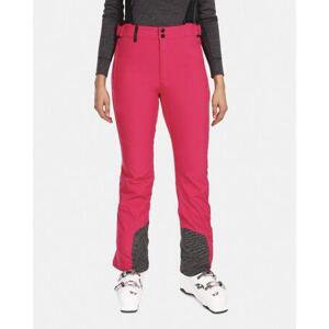 Kilpi Dámské softshellové lyžařské kalhoty RHEA-W Růžová Velikost: 54, PNK
