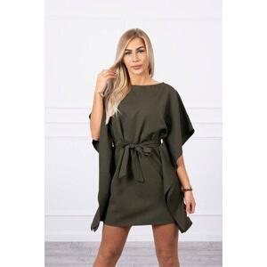 Kesi Šaty batwings Oversize khaki UNI, Univerzální