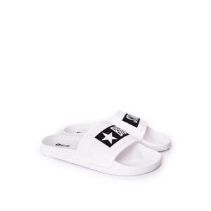 Big Star Shoes Men's Slippers Big Star White Velikost: 41, Bílá