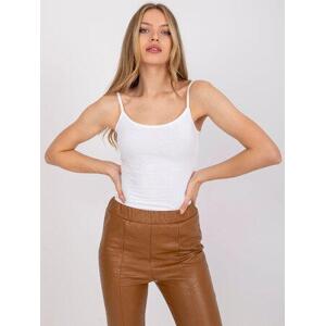 Fashionhunters Indiana Basic White Top Velikost: L.