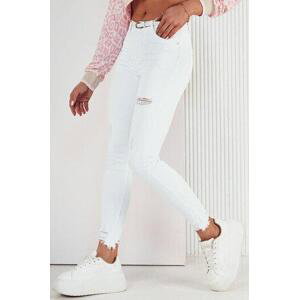 Dstreet SURIA dámské džínové kalhoty bílé UY1927 s30