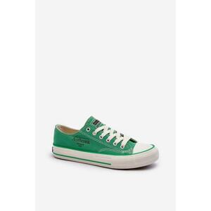 Big Star Shoes Dámské tenisky Big Star Green Velikost: 38, Odstíny, zelené