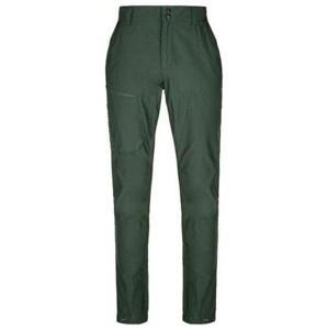 Kilpi Pánské outdoorové kalhoty JASPER-M tmavě zelené Velikost: XL Short