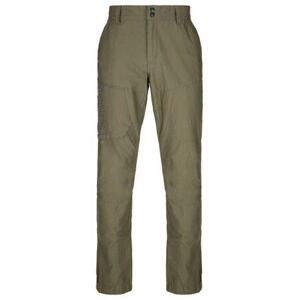 Kilpi Pánské outdoorové kalhoty JASPER-M hnědé Velikost: XL
