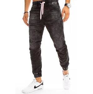 Dstreet Černé pánské riflové kalhoty UX3226 s32
