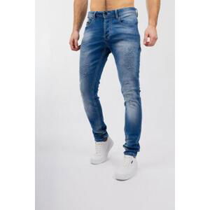 Glano Pánské džíny - modré Velikost: 33, Modrá