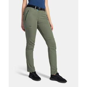 Kilpi Dámské outdoorové kalhoty BELVELA-W khaki Velikost: 38 Short