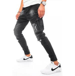 Dstreet Pánské černé džíny UX3254 s36