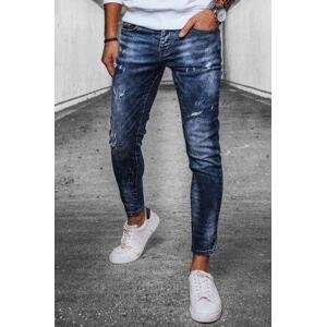 Dstreet Pánské modré džínové kalhoty UX4073 s34