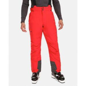 Kilpi Pánské lyžařské kalhoty MIMAS-M Červená Velikost: XXL