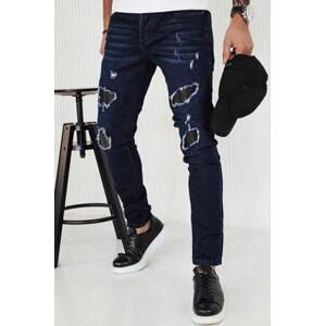Dstreet Pánské tmavě modré džínové kalhoty UX4142 XL