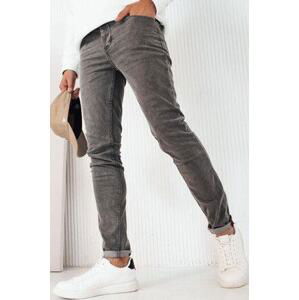 Dstreet Pánské tmavě šedé džínové kalhoty UX4240 s34