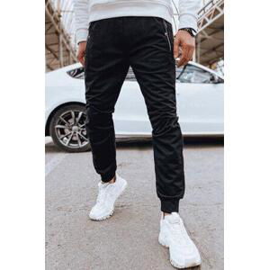 Dstreet Pánské černé joggers tepláky UX4124 XL/XXL