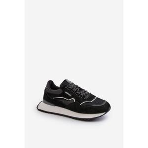 Big Star Shoes Pánské tenisky Big Star Memory Foam System Black Velikost: 41, Černá