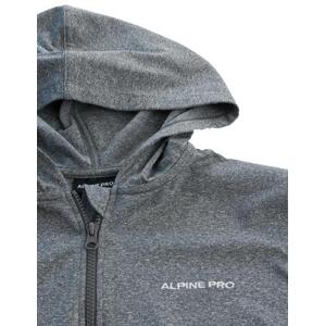 ALPINE PRO Dámská mikina AHERTA smoked pearl XXL, Šedá