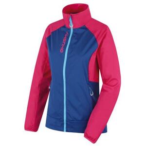 Husky Dámská softshell bunda Suli L pink/blue XL