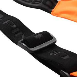 ALPINE PRO Pánské lyžařské kalhoty s membránou ptx LERMON neon shocking orange S, Oranžová