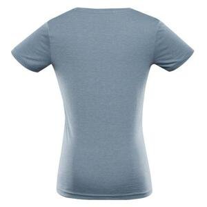 ALPINE PRO Dámské bavlněné triko BOLENA blue mirage varianta pa XS, Modrá