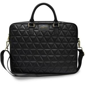 Guess Quilted GUCB15QLBK brašna pro 15" notebook černá