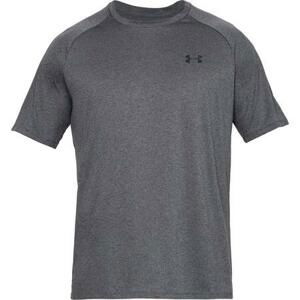 Under Armour Pánské triko Tech 2.0 SS Tee carbon heather XXL, Tmavě, šedá