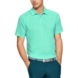 Under Armour Pánské triko s límečkem Tour Tips Polo, neo, turquoise, M