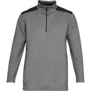 Under Armour Pánská mikina Storm Playoff HZ, charcoal fade heather / black / black, M