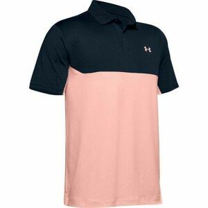 Under Armour Pánské triko s límečkem Performance Polo 2.0 Colorblock - velikost 3XL academy S