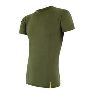 SENSOR MERINO ACTIVE pánské triko kr.rukáv safari green Velikost: XL