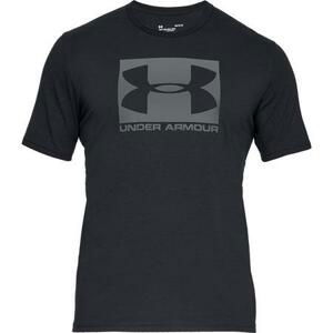 Under Armour Pánské triko Boxed Sportstyle black /  / graphite XL, Černá / grafitová