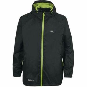 Trespass Nepromokavá bunda Qikpac Jacket, Černá, S