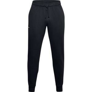 Under Armour Pánské tepláky Rival Fleece Joggers black XL, Černá