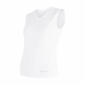 SENSOR COOLMAX AIR dámské triko bez rukávu bílá Velikost: L