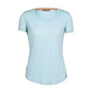 dámské merino triko krátký rukáv ICEBREAKER Wmns Sphere II SS Scoop Tee, Haze velikost: S