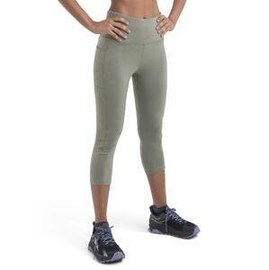 Dámské merino spodky ICEBREAKER Wmns Merino 260 Fastray II 20" High Rise 3/4 Tights, Lichen velikost: XL