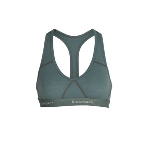 dámská merino podprsenka ICEBREAKER Wmns Sprite Racerback Bra, Sage velikost: XS