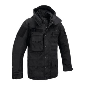 Zimní taktická multifunkční bunda Brandit černá Barva: BLACK, Velikost: L