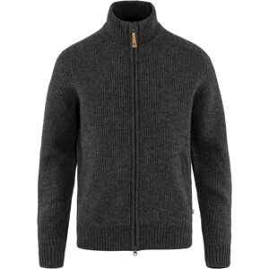 FJÄLLRÄVEN Övik Cardigan Knit M, Dark Grey (vzorek) velikost: M