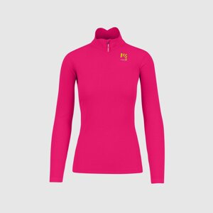 Dámská mikina KARPOS W Pizzocco Half Zip, Pink velikost: L