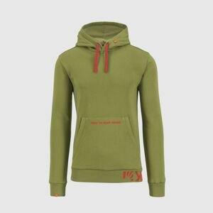 Pánská mikina KARPOS M Picchio Hoodie, Guacamole velikost: L