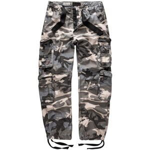 SURPLUS Kalhoty AIRBORNE VINTAGE NIGHT CAMO Barva: NIGHT CAMO, Velikost: M