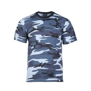 MIL-TEC® Triko krátký rukáv SKY BLUE CAMO Barva: URBAN CAMO BLUE, Velikost: XL