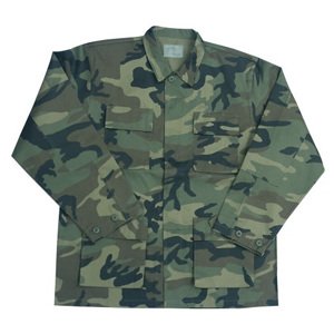 MIL-TEC® Blůza US typ BDU POLY WOODLAND Barva: US WOODLAND, Velikost: 3XL