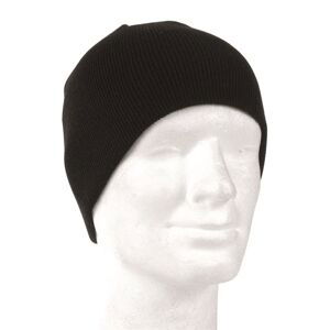 MIL-TEC® Čepice BEANIE pletená POLYACRYL ČERNÁ Barva: Černá