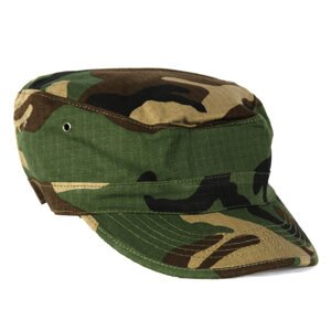 MIL-TEC® Čepice US BDU rip-stop WOODLAND Barva: US WOODLAND, Velikost: L