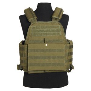 MIL-TEC® Vesta taktická MOLLE PLATE CARRIER ZELENÁ Barva: Zelená