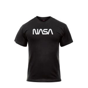 ROTHCO Triko s krátkým rukávem NASA ČERNÉ Barva: Černá, Velikost: 3XL