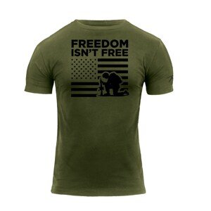 ROTHCO Triko FREEDOM ISN´T FREE krátký rukáv ZELENÉ Barva: Zelená, Velikost: 3XL