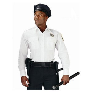 ROTHCO Košile POLICIE A SECURITY dl. rukáv BÍLÁ Barva: Bílá, Velikost: S