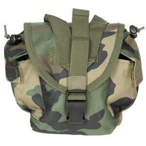 MFH int. comp. Pouzdro MOLLE pro láhev 1l/Utility WOODLAND Barva: US WOODLAND