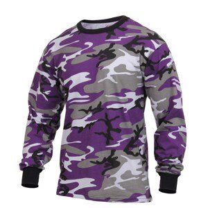 ROTHCO Triko s dlouhým rukávem VIOLET CAMO Barva: URBAN CAMO VIOLET, Velikost: 3XL